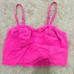 Women’s crop top size large